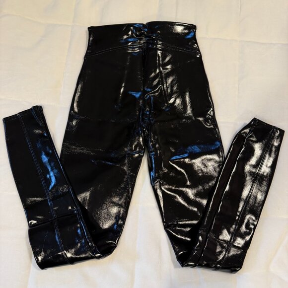 Spanx Faux Patent Leather Pants - NWT - Picture 4 of 8